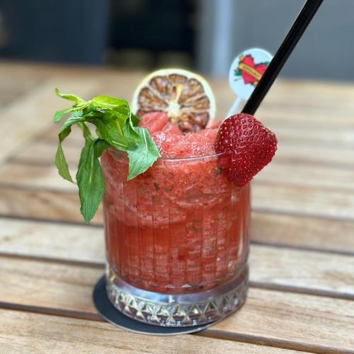 Strawberry Mint Daiquri