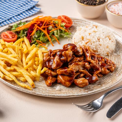 Chicken with Barbecue Sauce