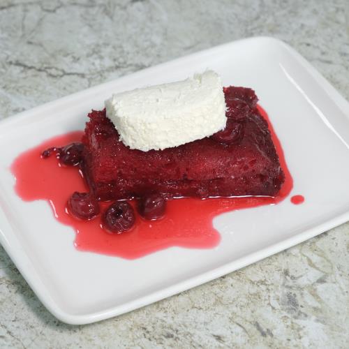 VİŞNELİ EKMEK KADAYIFI (KAYMAKLI)