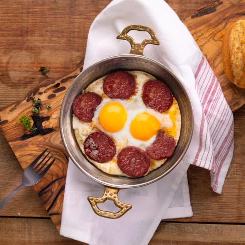 Eggs with Sucuk
