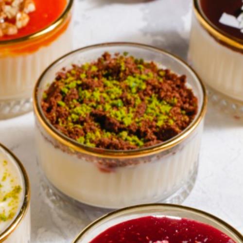 Cookie Milk Pudding