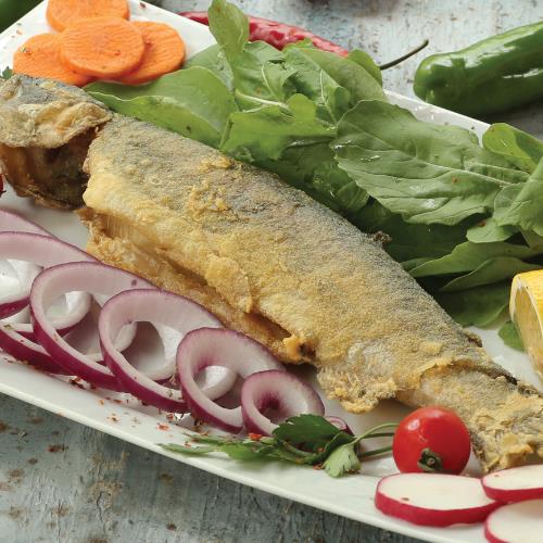 Pan-cooked Trout