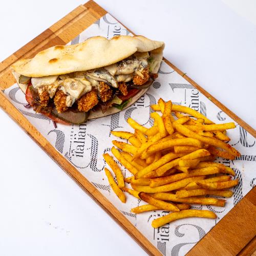 Crispy Chicken Calzone