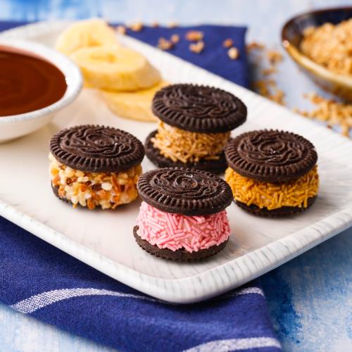 Biscuit Ice Cream Sandwich