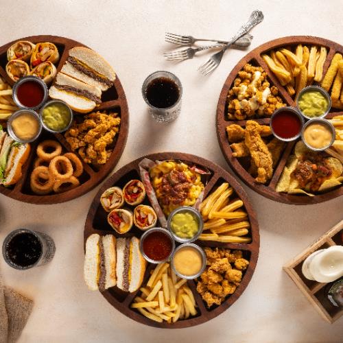 Your choice of 1 Wheel + 2 soft drinks