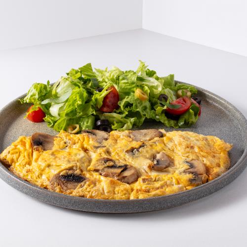 Mushroom omelette