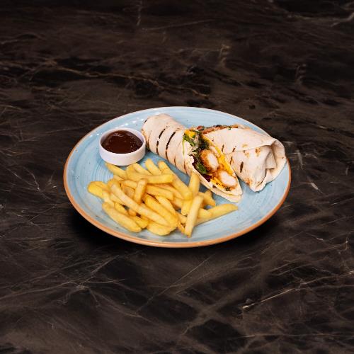 Crispy chicken wrap