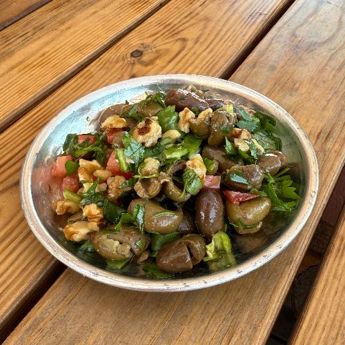 Sauced olive salad