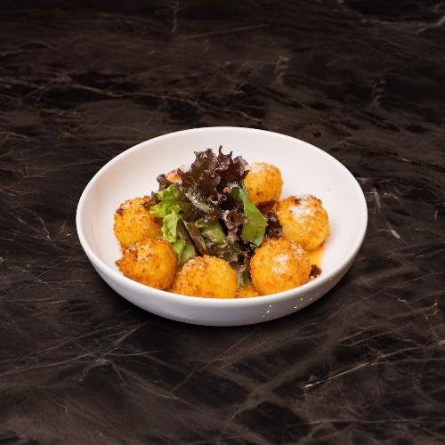 Four-Cheese Pasta Balls