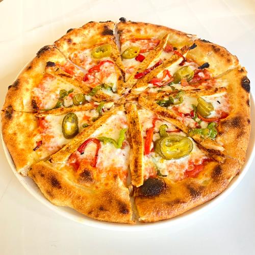 Chicken fajita pizza