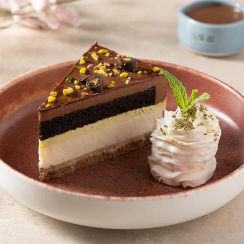 Pistachio Trio Cake
