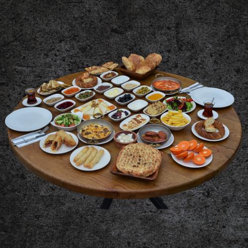 Breakfast spread