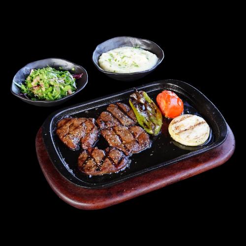 Butter-finished lokum beef tenderloin