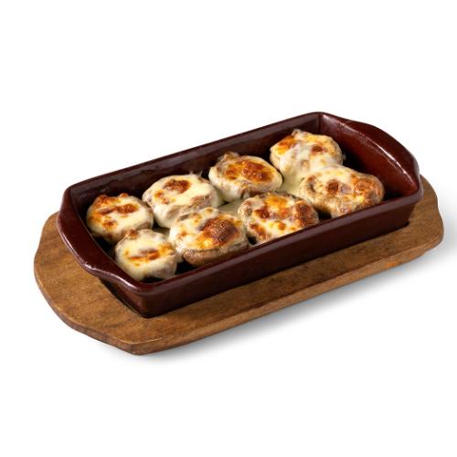 Kaşar cheese Mushroom Grilled