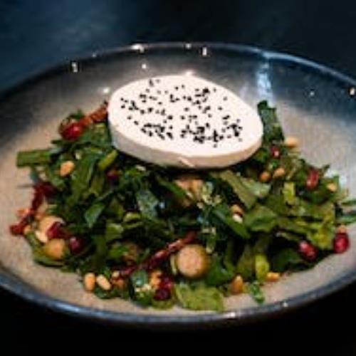 Fresh Goat Cheese Garden cress And Rocket Salad