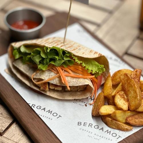 Grilled Chicken Tortilla Sandwich