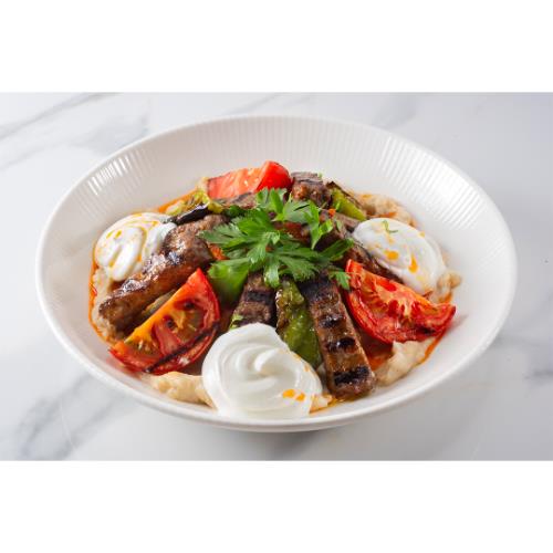 Meatballs with Eggplant Purée (Beğendili) (180 - 200 g)