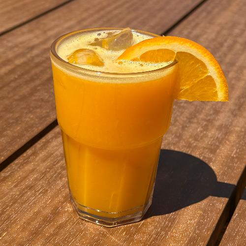 Freshly squeezed orange juice