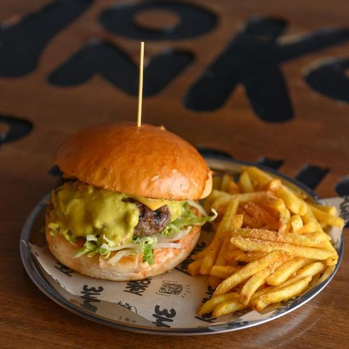 Taco burger