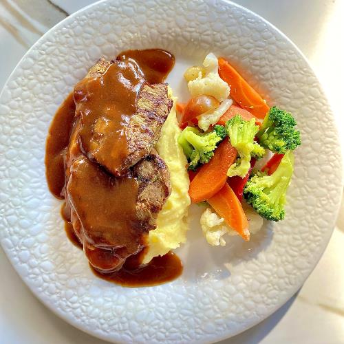 Beef Tenderloin with Demi Glace Sauce