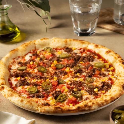 BBQ Beef Asada Pizza