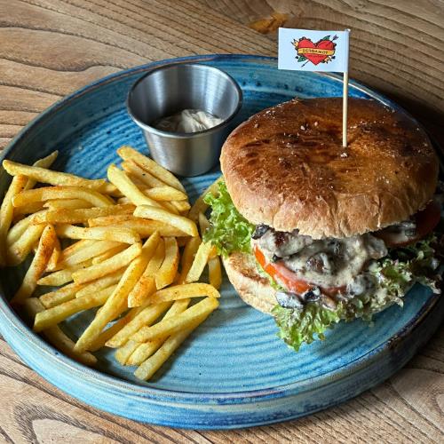 Truffle Mushroom Sauce Tenderloin BURGER