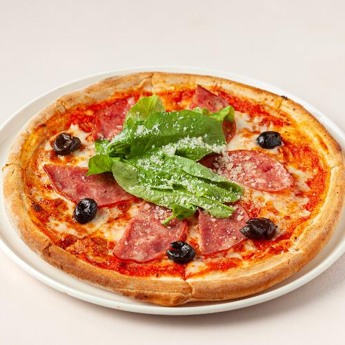 Beef Smoked With ribs Pizza