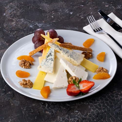 Assorted cheeses