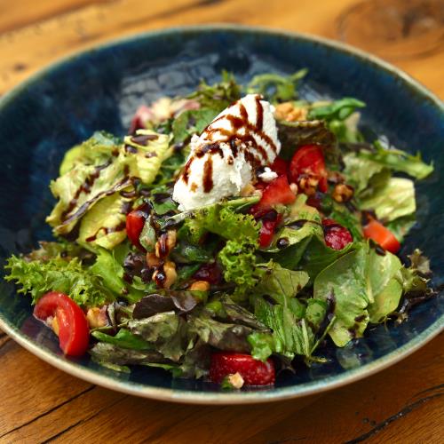 Ricotta Cheese Green Salad