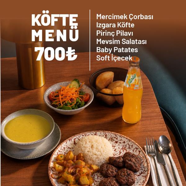 Köfte set menu