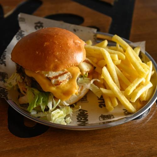 Halloumi burger