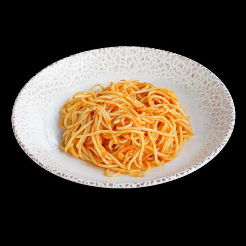 Spaghetti with tomato sauce