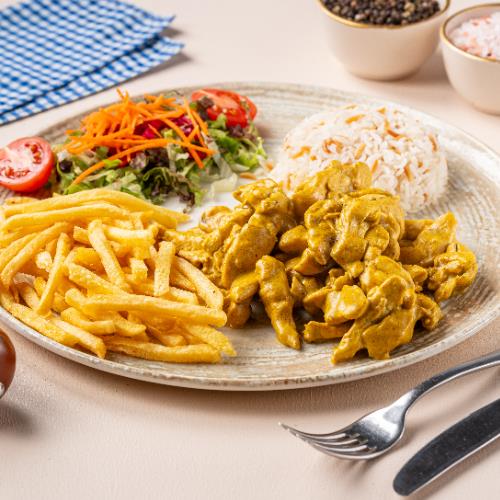 Chicken with Curry Sauce
