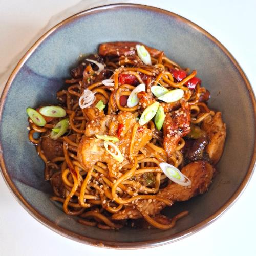 Chicken noodles