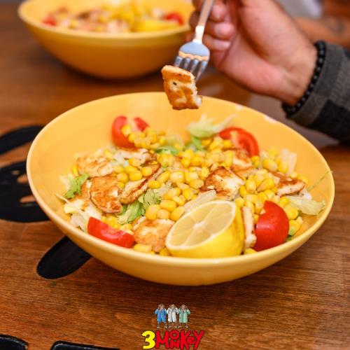 Grilled Halloumi Salad