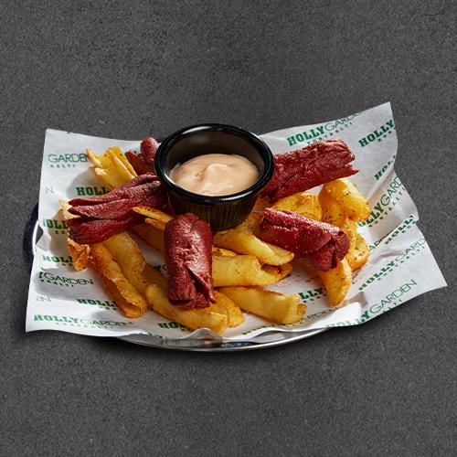 Pan-fried sausages
