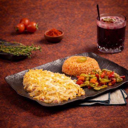 POLLO CON RAJAS