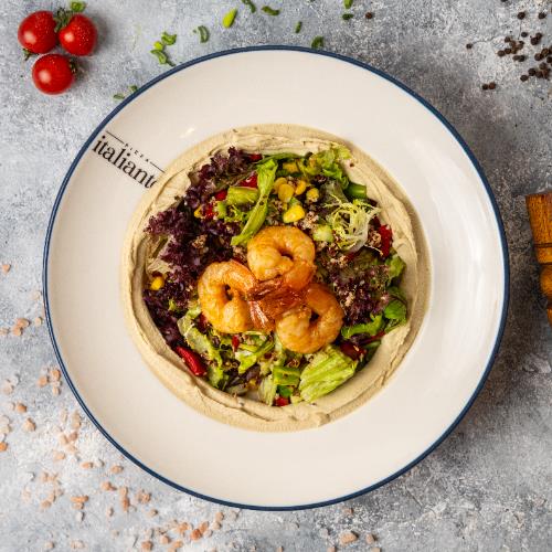 Mediterranean-Style Hummus Quinoa Salad (Classic)