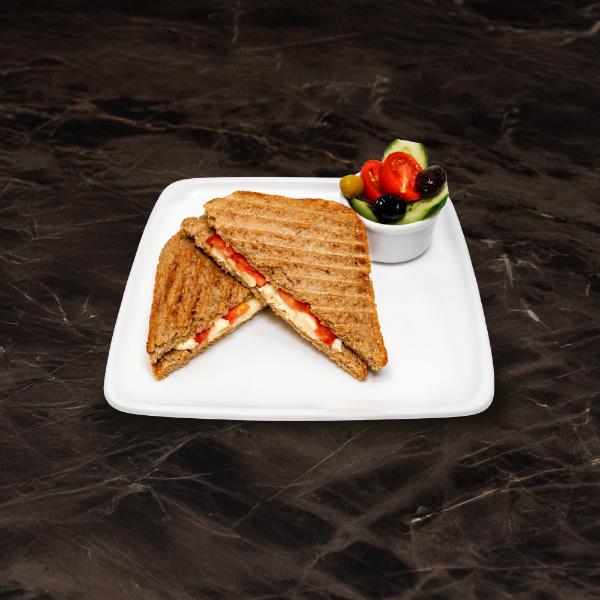 Light toasted sandwich