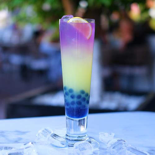 Blueberry Butterfly Bubbletea
