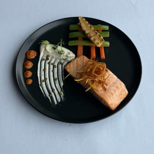 Salmon Fish Pan-cooked