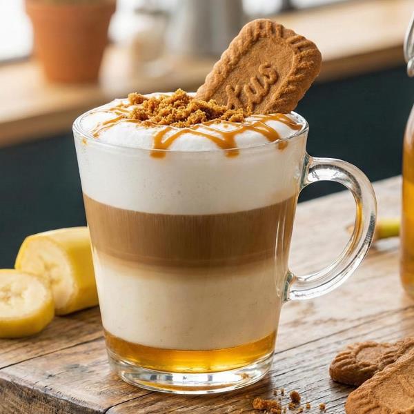 Banana bread latte