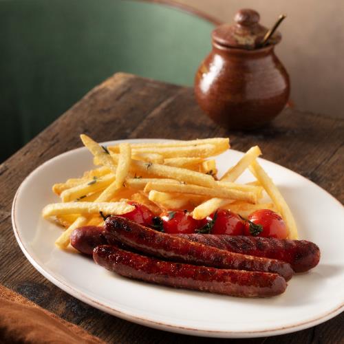 Grilled Frankfurter Sausage Plate