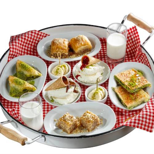 Ice Cream Dessert Tray