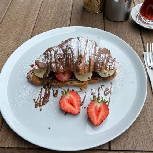 Chocolate and Fruit Croissant