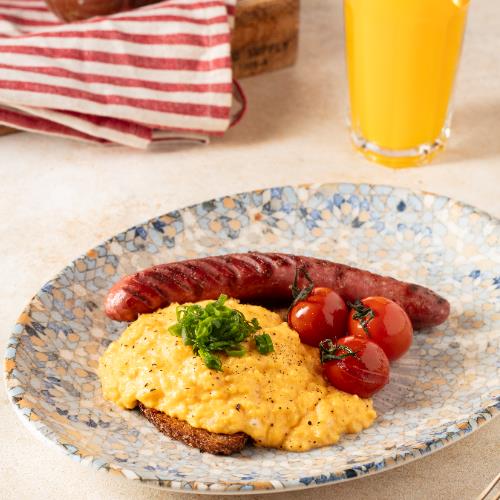 Frankfurter Hot dog Egg