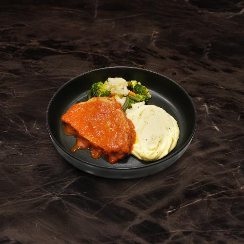 Slow-cooked beef roast