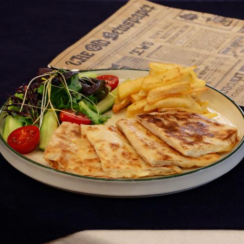 Fresh Herb White Cheese Gözleme
