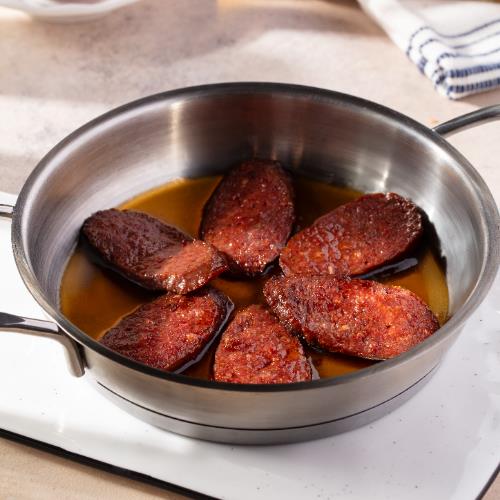 Pan-fried sucuk