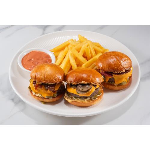 Mini Burger Trio (180 g)